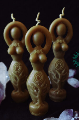 Candela figurata "Dea della Natura"