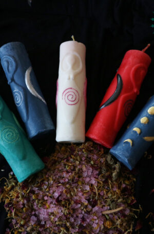 Candele "Dea della Luna"