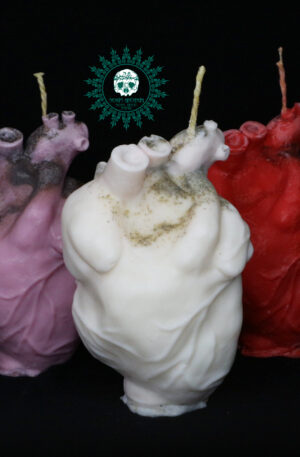 Candela figurata "cuore"