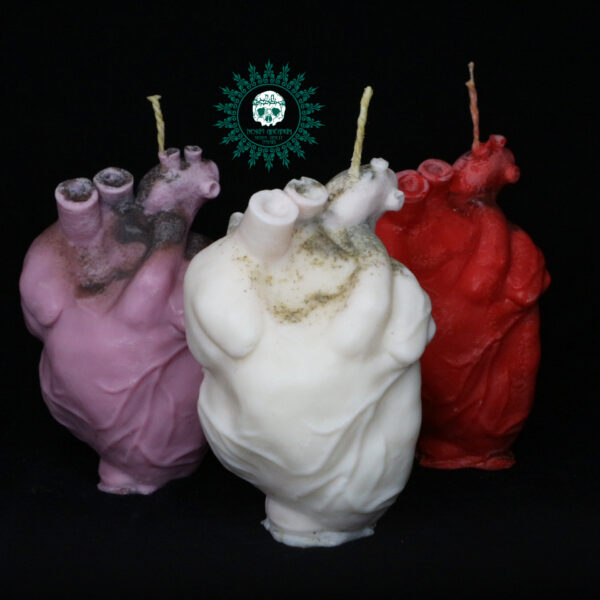 Candela figurata "cuore"