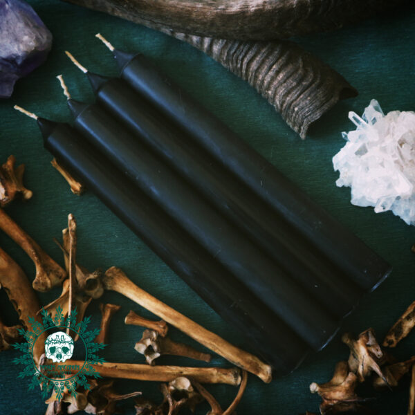 Candele necromantiche (stilo) (cera d'api + grasso)